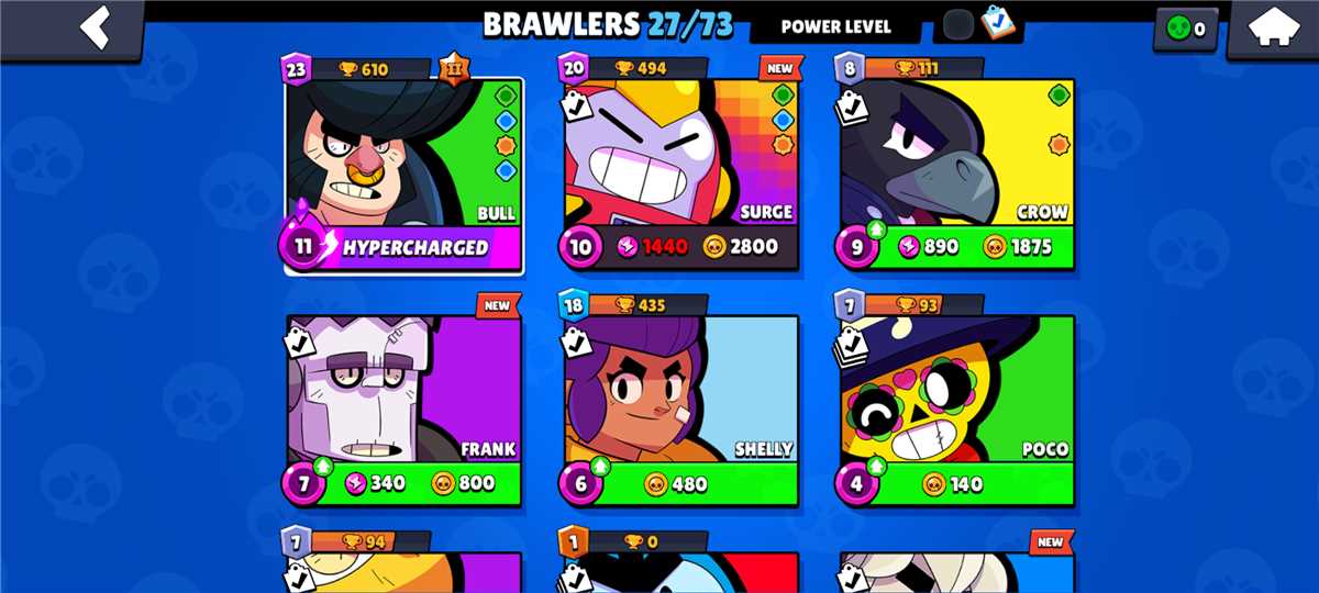 Jual Akun Brawl Stars 